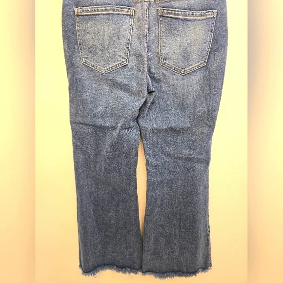 NWT Liverpool Ladies Hannah Flare Wide Medium Wash Denim Jeans - Picture 10 of 10